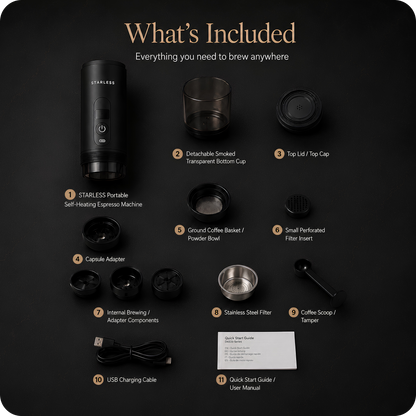 STARLESS – Machine espresso portable