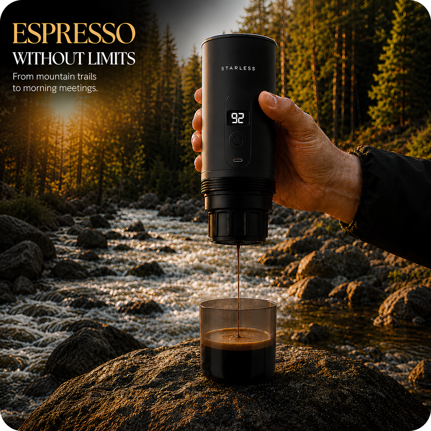 STARLESS – Machine espresso portable
