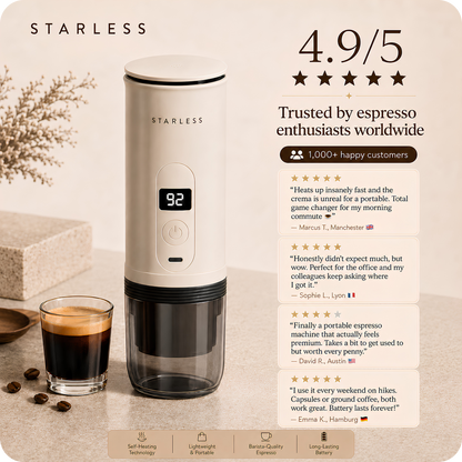 Starless Portable Espresso Machine