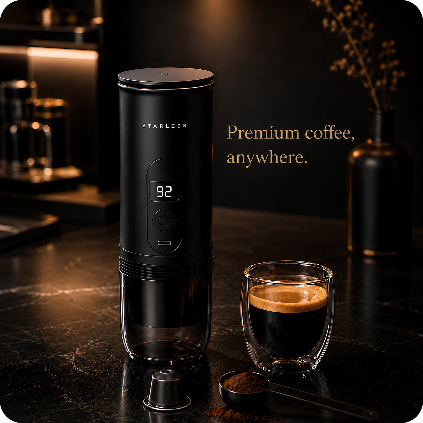 STARLESS – Machine espresso portable