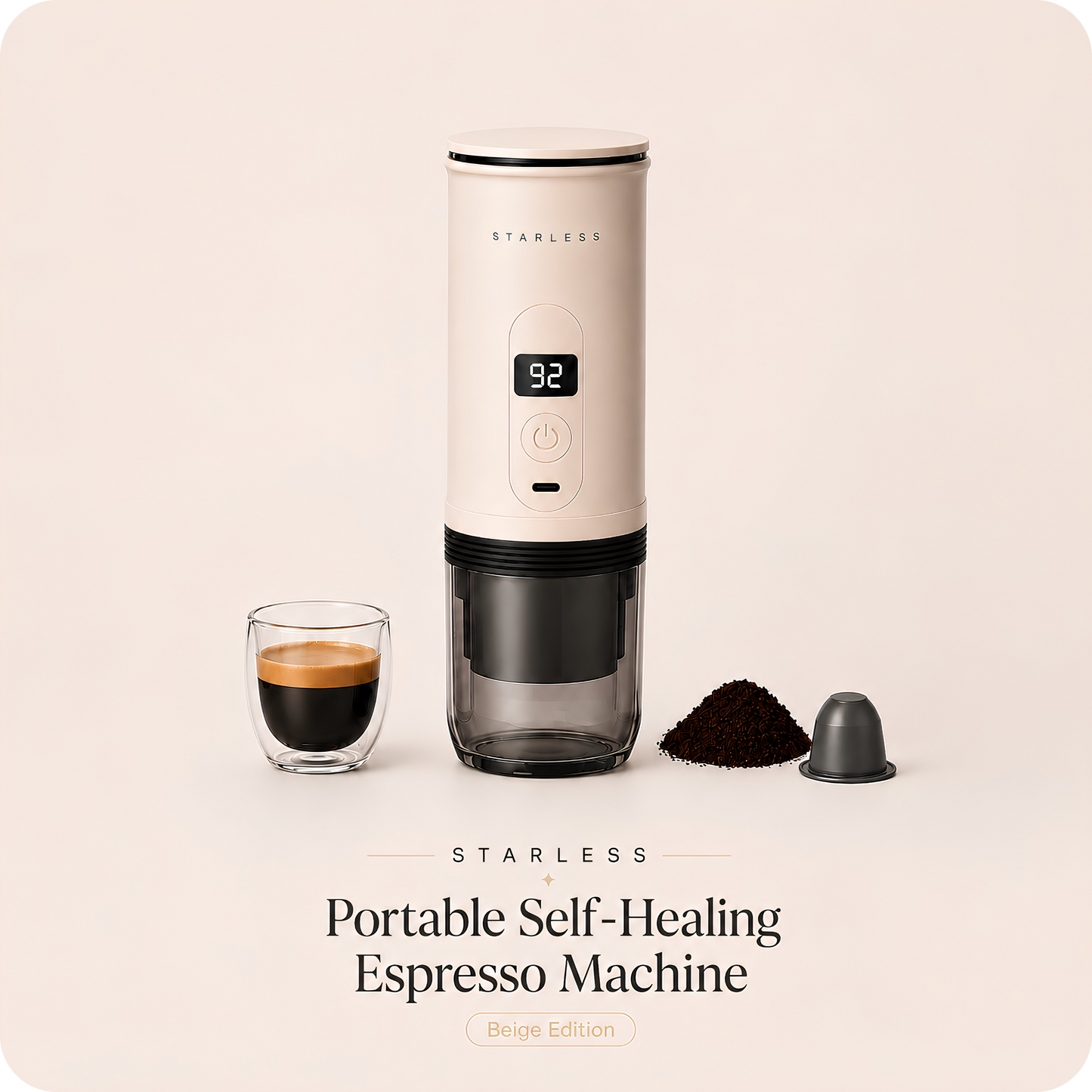Starless Portable Espresso Machine
