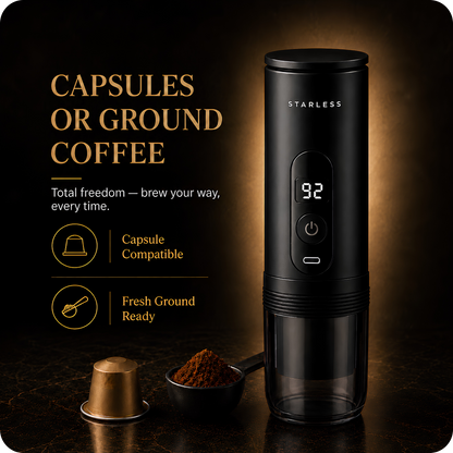 STARLESS – Machine espresso portable