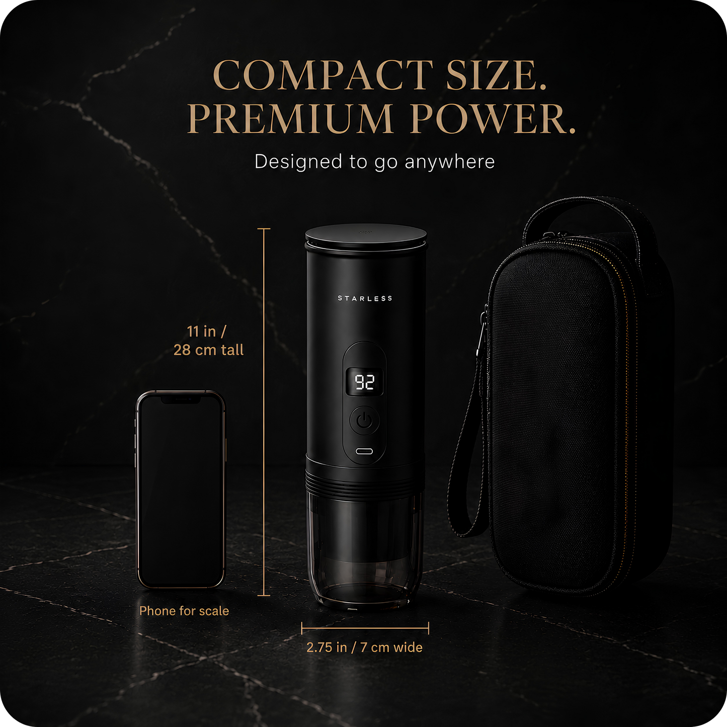 STARLESS – Machine espresso portable