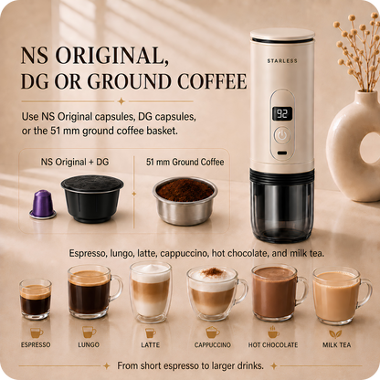 Starless Portable Espresso Machine
