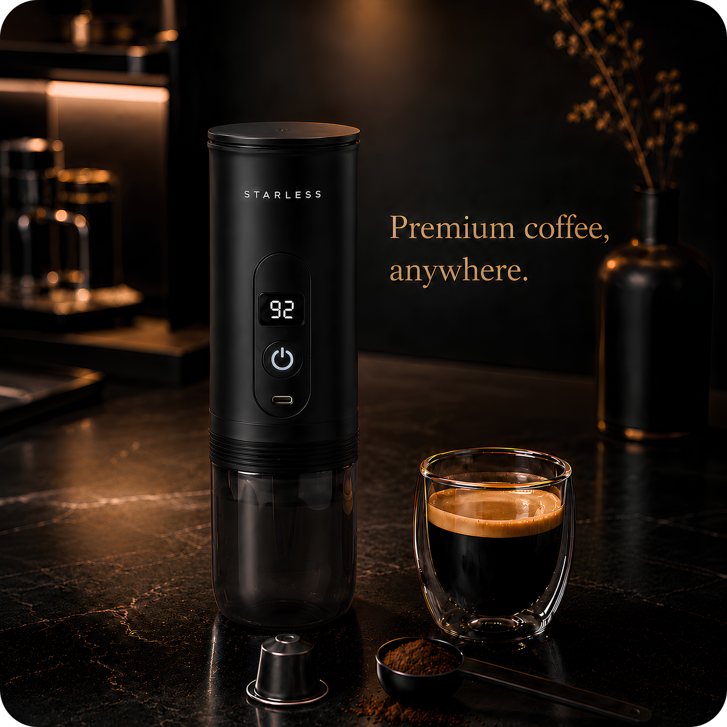 Starless Portable Espresso Machine